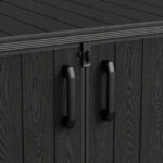 Coffre de rangement en résine multifonctions aspect bois WOODIZY 2300L - Jôbu