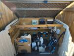 Coffre multifonctions en PE 35mm 2000L + plancher SUNCAST