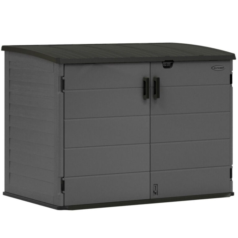Coffre multifonctions en PE 35mm gris foncé 2000L + plancher Stowaway - SUNCAST