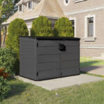 Coffre multifonctions en PE 35mm gris foncé 2000L + plancher Stowaway - SUNCAST
