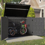 Coffre multifonctions en PE 35mm gris foncé 2000L + plancher Stowaway - SUNCAST
