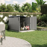 Coffre multifonctions en PE 35mm gris foncé 2800L + plancher Slidetop - SUNCAST
