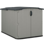Coffre multifonctions en PE 35mm gris foncé 2800L + plancher Slidetop - SUNCAST