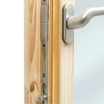 Garage double en bois brut 49,14m² Andre - panneaux 18mm - porte sectionnelle - Palmako