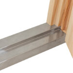 Garage en bois brut 29,16m² Roger - madriers 70mm - porte en bois - Palmako