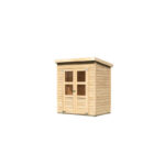 Petit abri de jardin en bois 2,2m² Merseburg 2 - Karibu