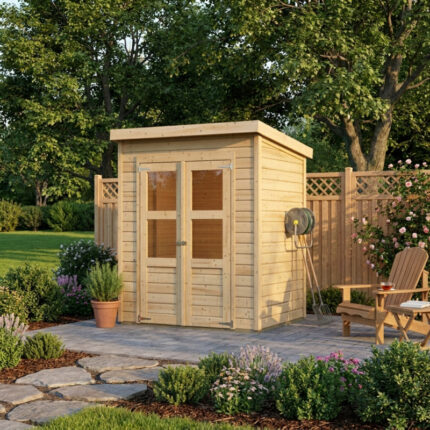 Petit abri de jardin en bois 2,2m² Merseburg 2 - Karibu