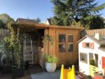 Petit abri de jardin en bois 3,3m² Merseburg 3 - Karibu