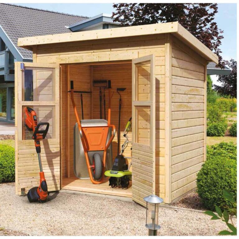 Petit abri de jardin en bois 3,3m² Merseburg 3 - Karibu